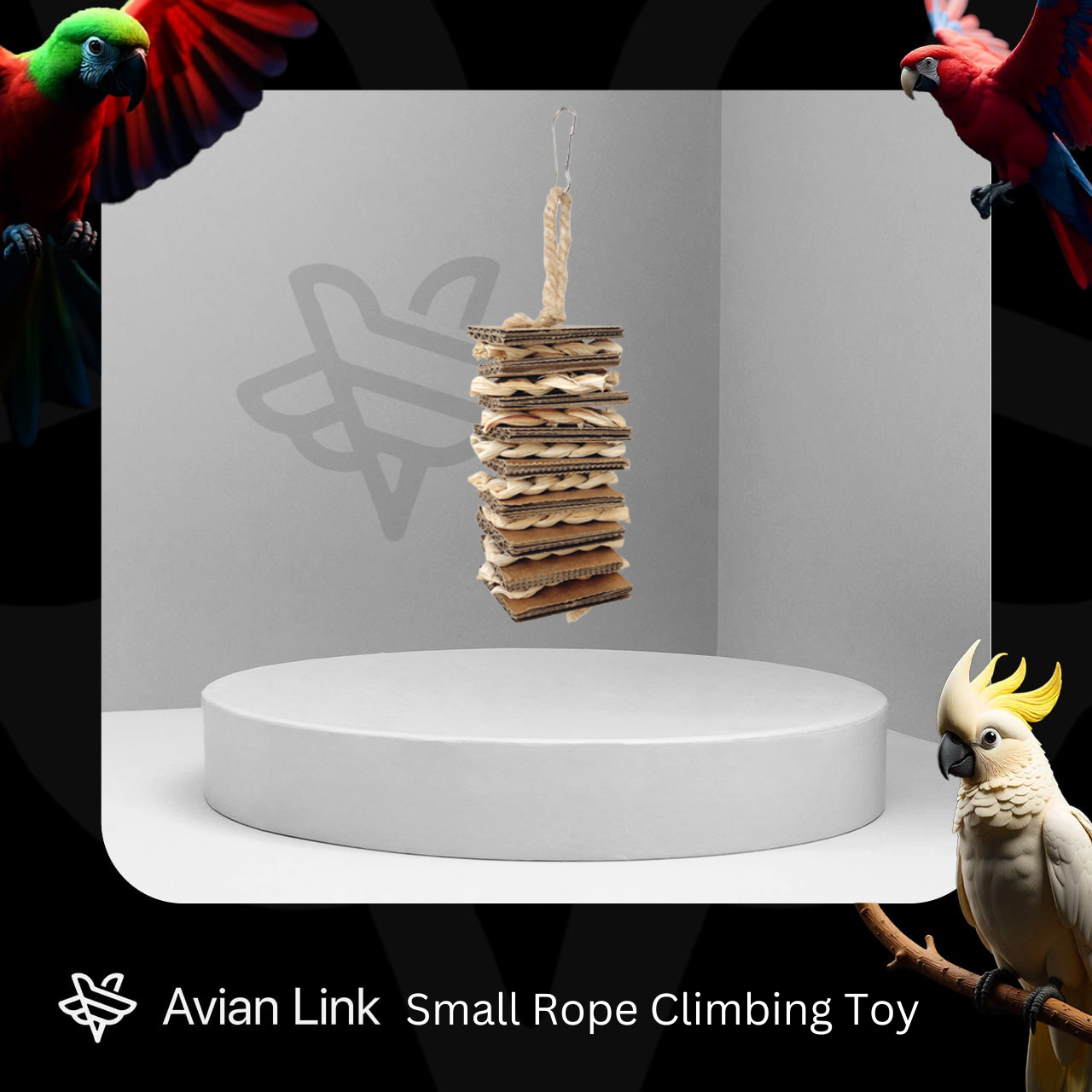 Big Bird Toys - Small Rope Climbing Toy #2-55