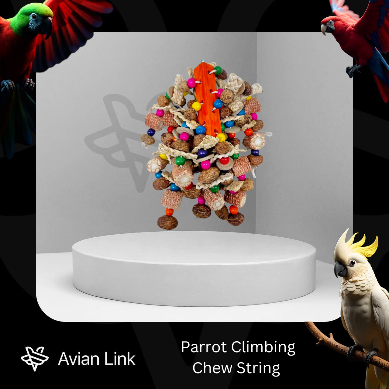 Parrot Climbing  Chew String #3-07